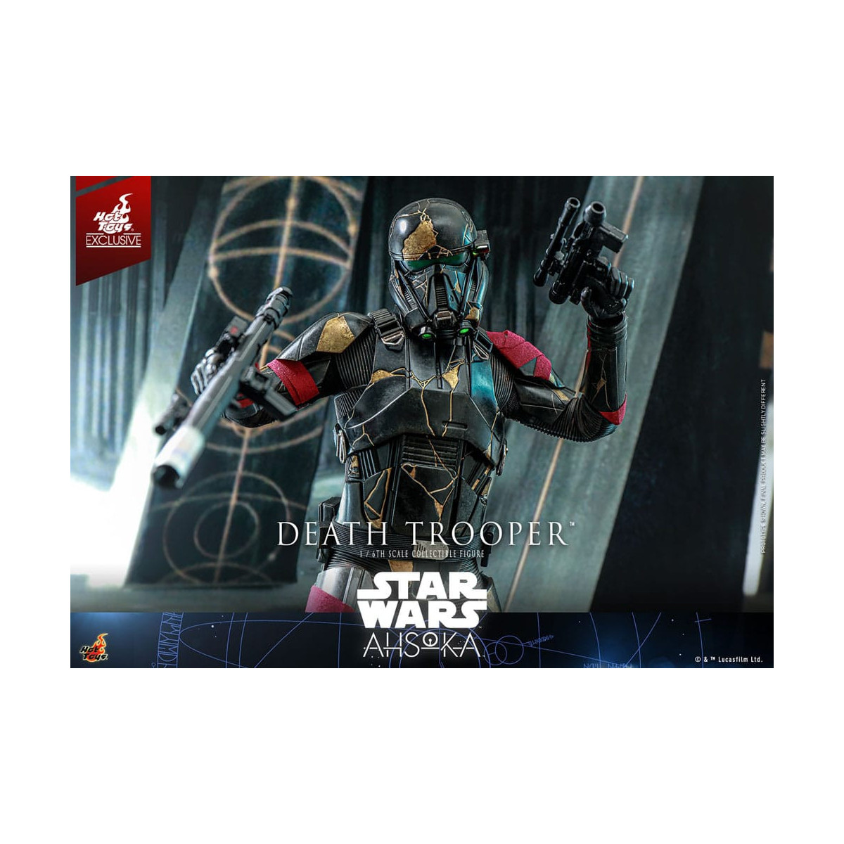 Hot Toys - Death Trooper Exclusivo TM 1/6 - Star Wars Ahsoka