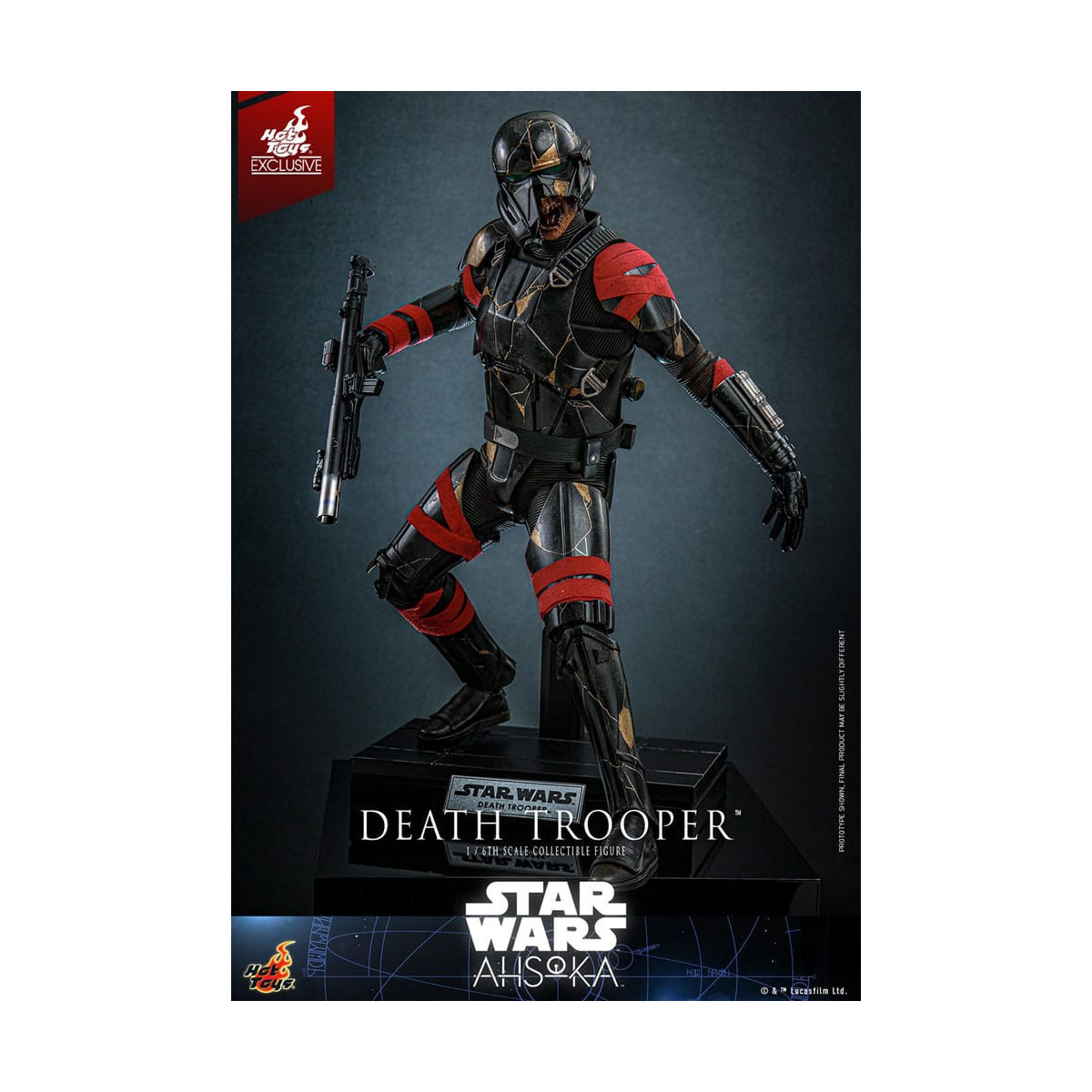 Hot Toys - Death Trooper Exclusivo TM 1/6 - Star Wars Ahsoka