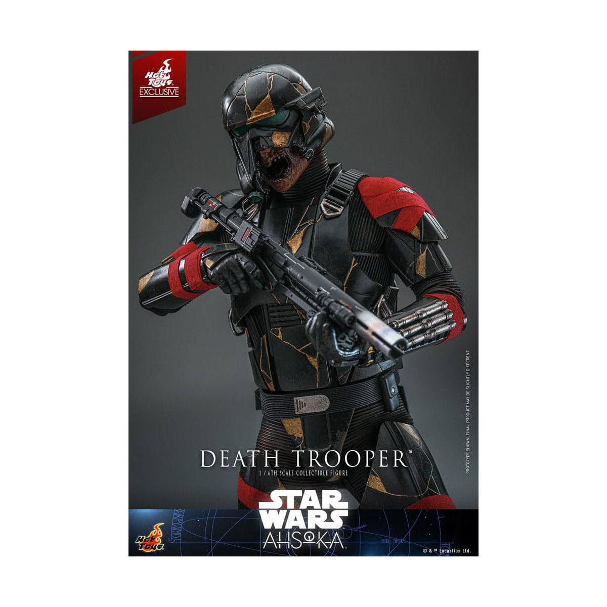 Hot Toys - Death Trooper Exclusivo TM 1/6 - Star Wars Ahsoka