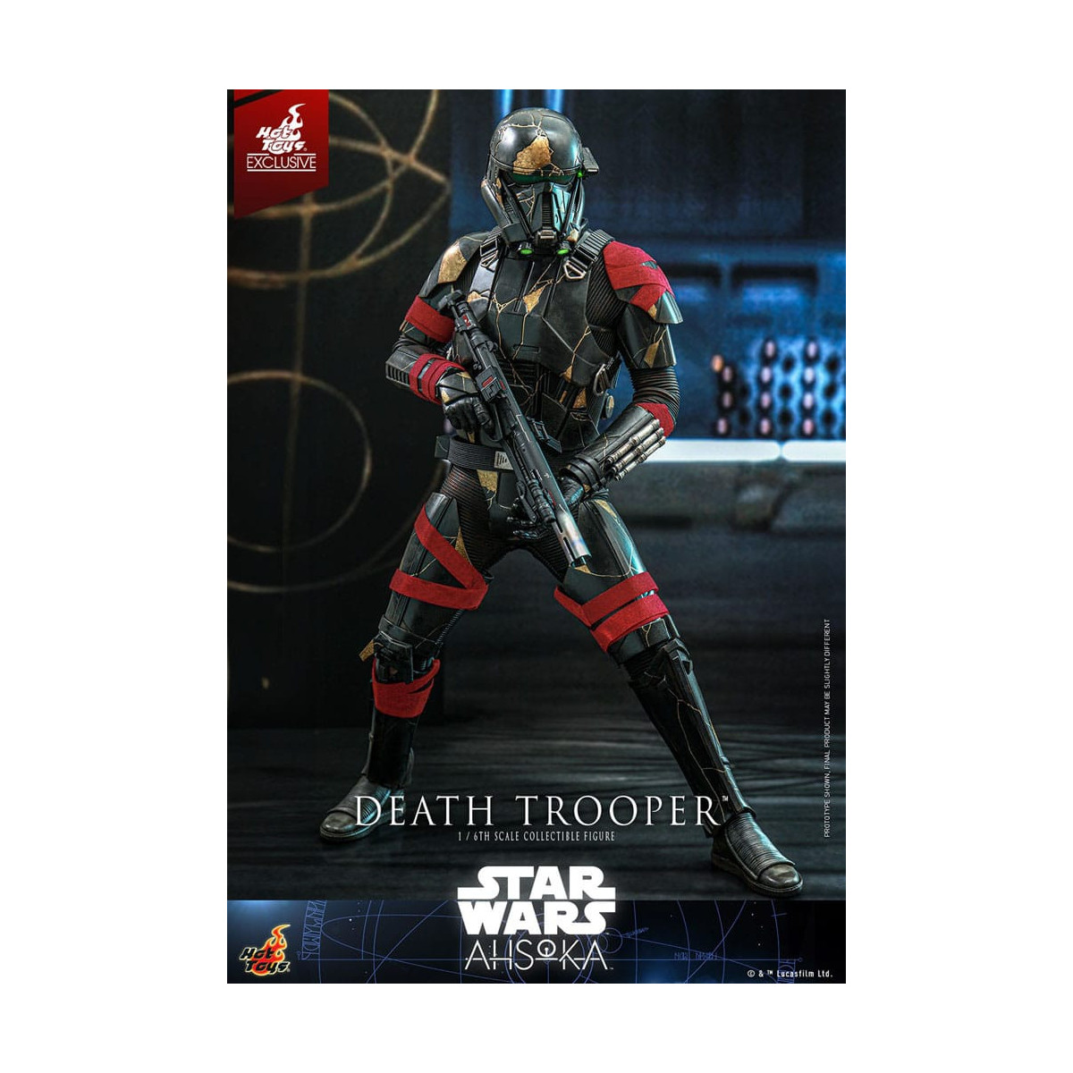 Hot Toys - Death Trooper Exclusivo TM 1/6 - Star Wars Ahsoka