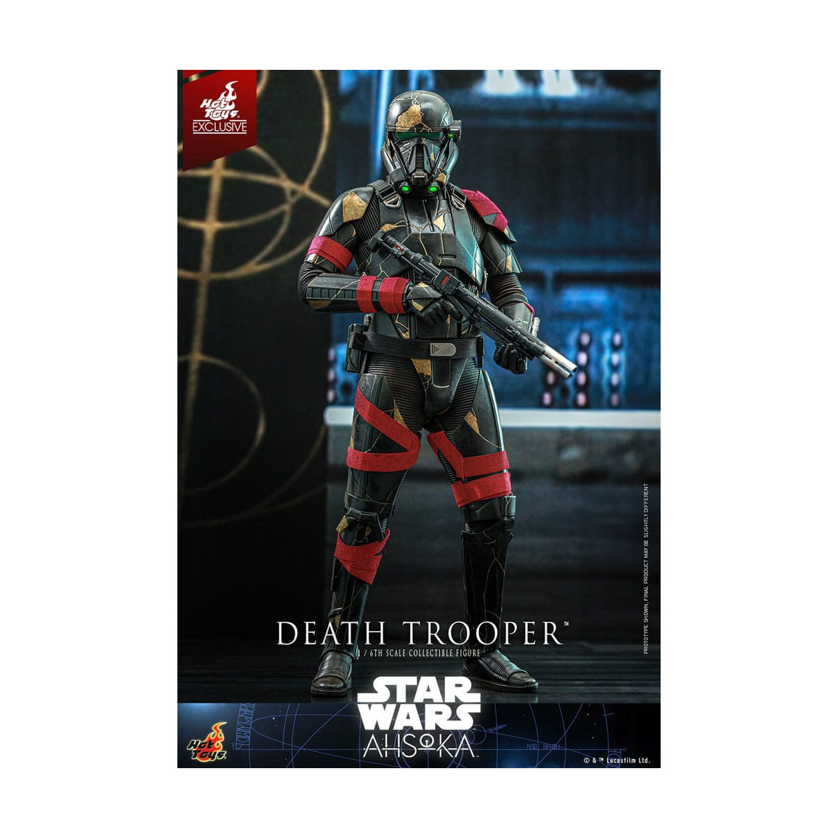 Hot Toys - Death Trooper Exclusivo TM 1/6 - Star Wars Ahsoka