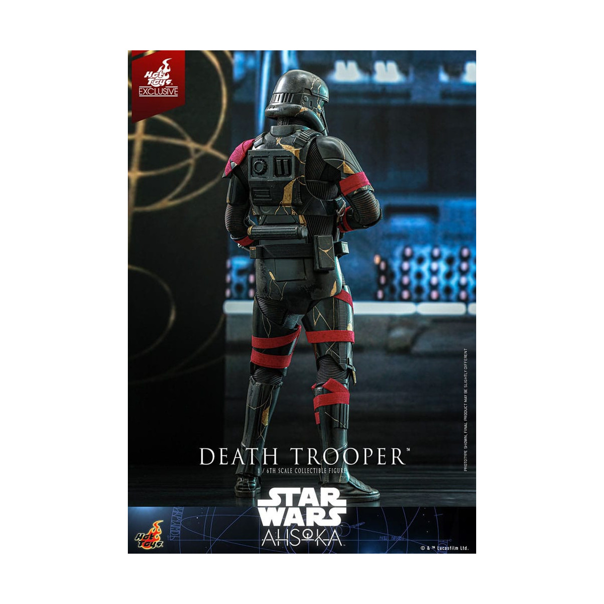 Hot Toys - Death Trooper Exclusivo TM 1/6 - Star Wars Ahsoka