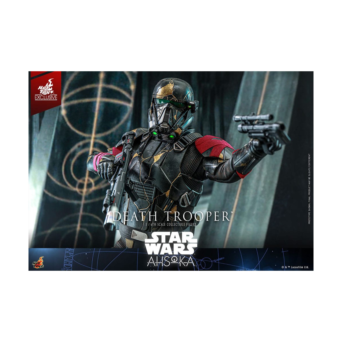 Hot Toys - Death Trooper Exclusivo TM 1/6 - Star Wars Ahsoka