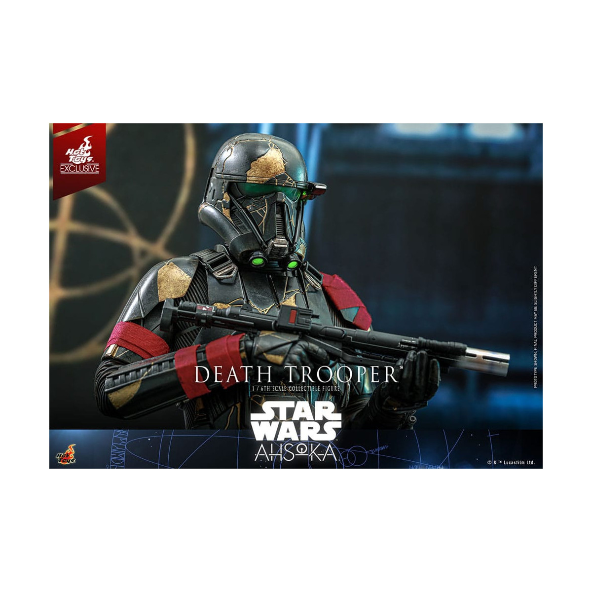 Hot Toys - Death Trooper Exclusivo TM 1/6 - Star Wars Ahsoka