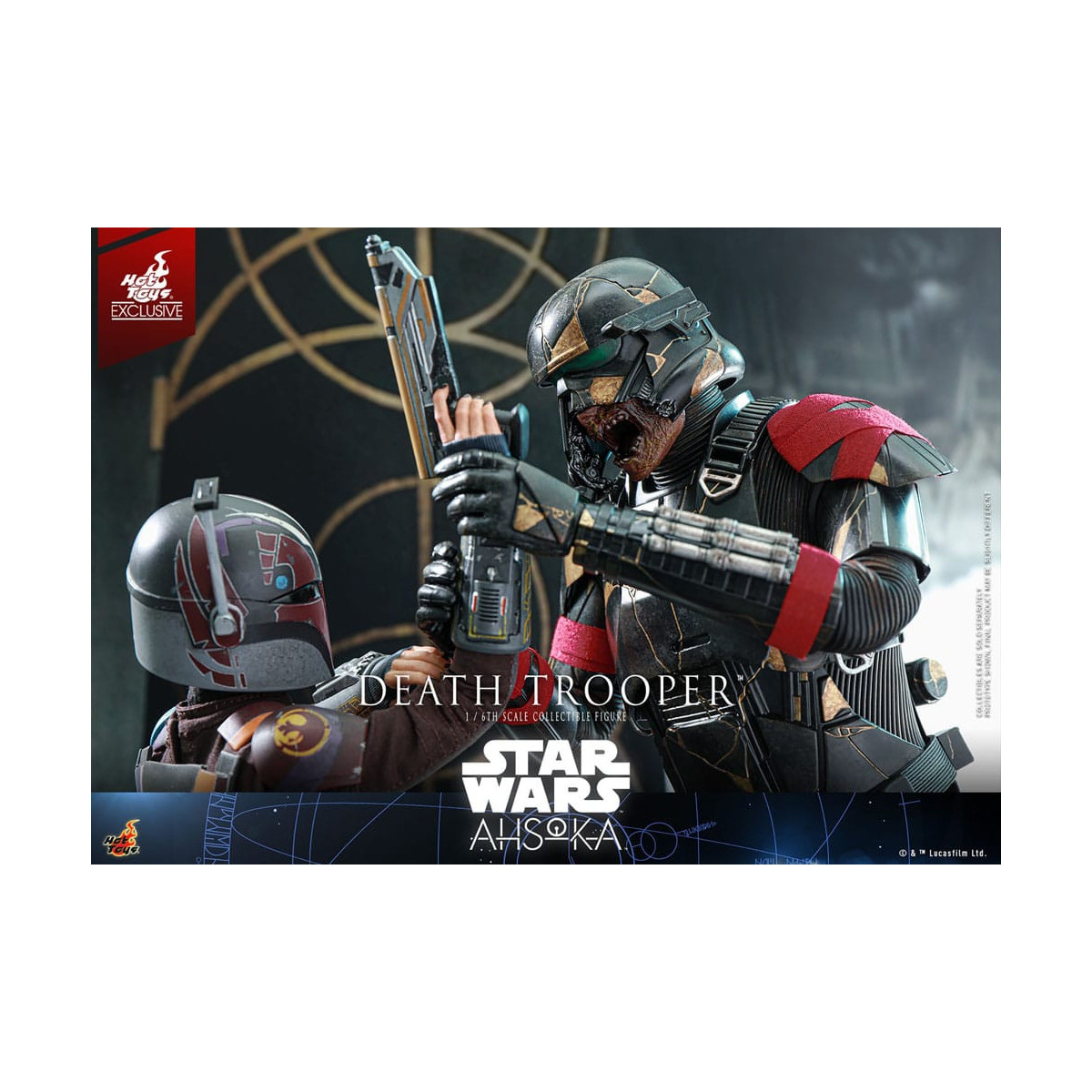 Hot Toys - Death Trooper Exclusivo TM 1/6 - Star Wars Ahsoka