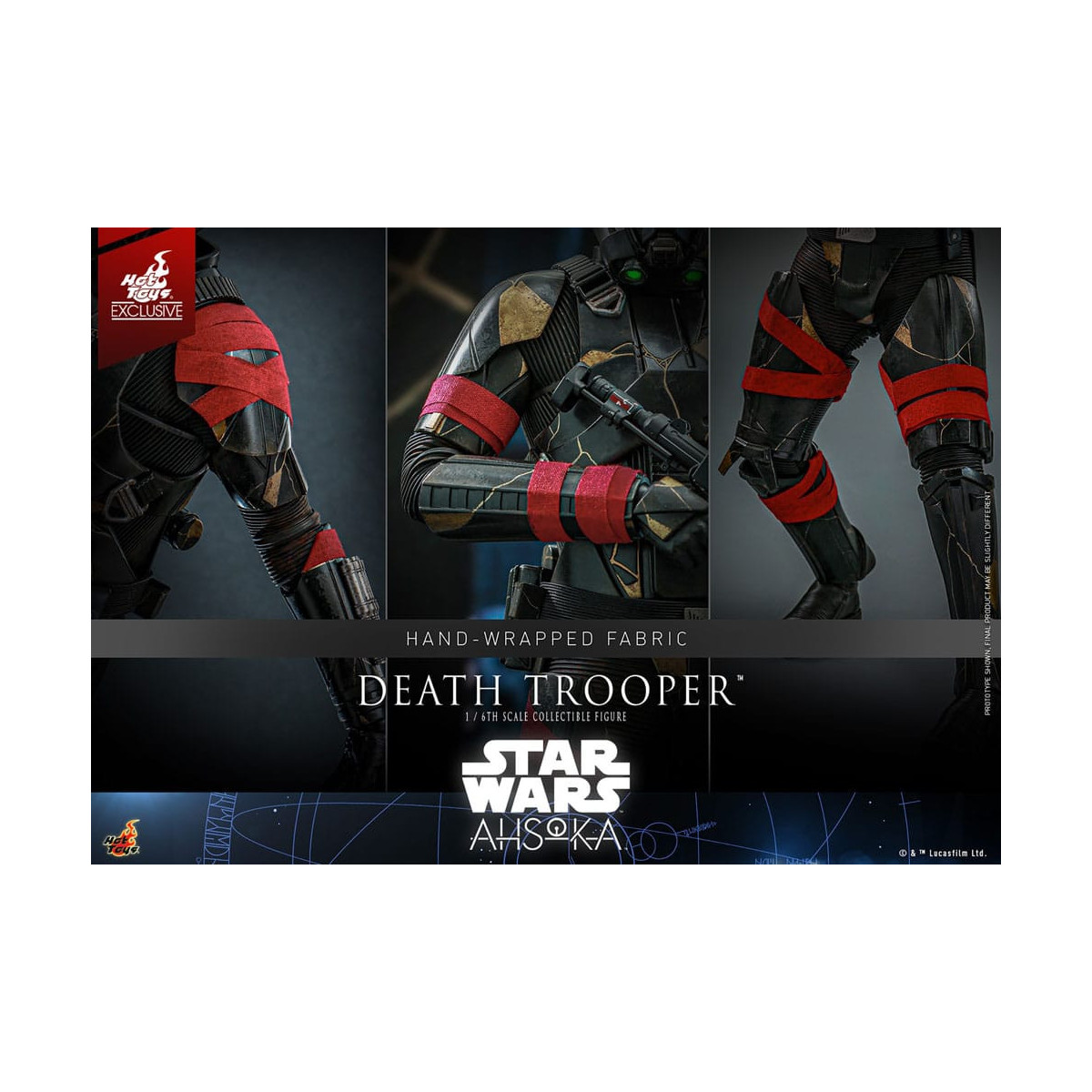 Hot Toys - Death Trooper Exclusivo TM 1/6 - Star Wars Ahsoka