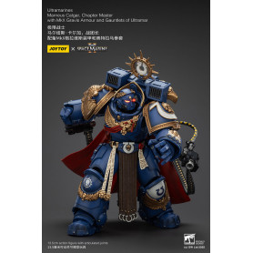 Joytoy - Marines Espaciales II - Marneus Calgar, Maestro de Capítulo con Armadura MkX Gravis y Guanteletes de Ultramar