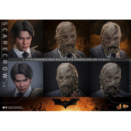 Hot toys Batman Begins - Espantapájaros 2.0 MMS 1/6