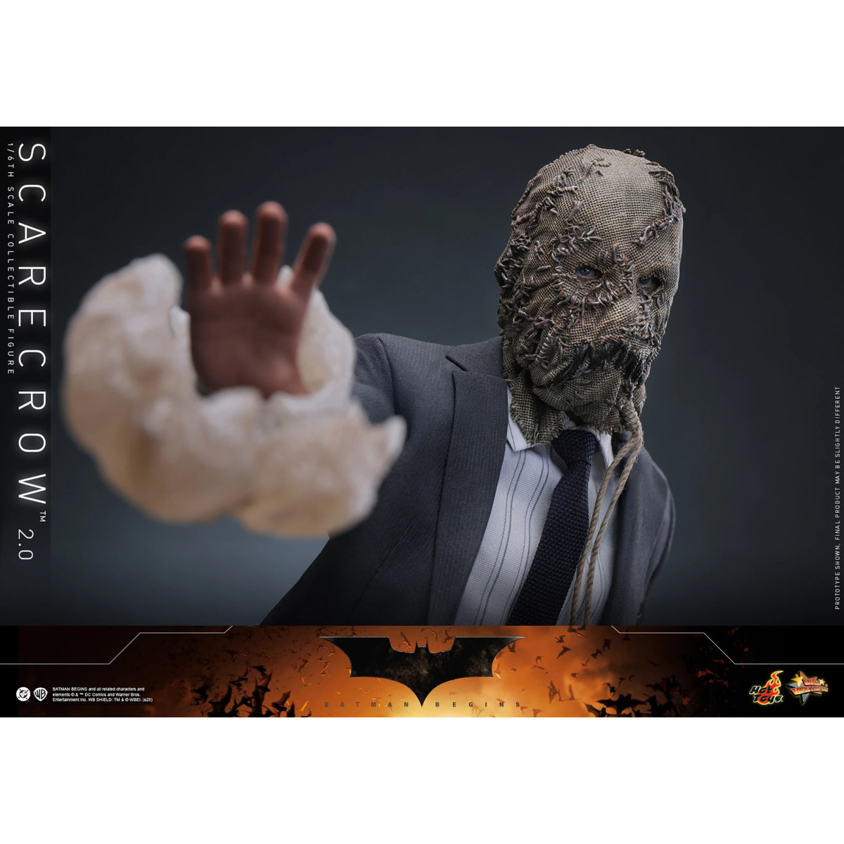 Hot toys Batman Begins - Espantapájaros 2.0 MMS 1/6