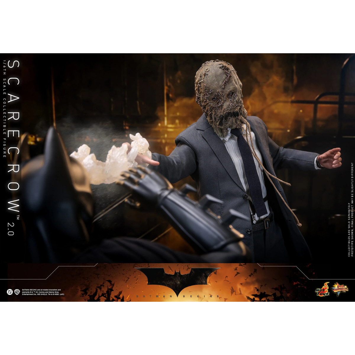 Hot toys Batman Begins - Espantapájaros 2.0 MMS 1/6