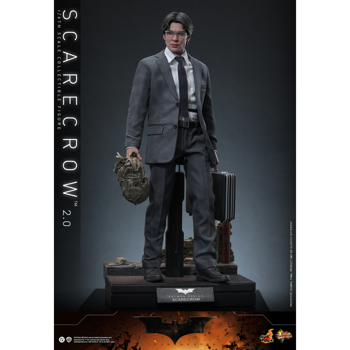 Hot toys Batman Begins - Espantapájaros 2.0 MMS 1/6