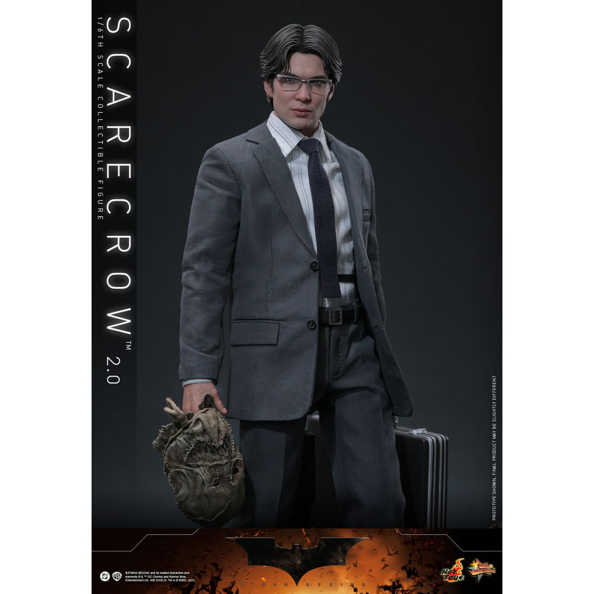 Hot toys Batman Begins - Espantapájaros 2.0 MMS 1/6