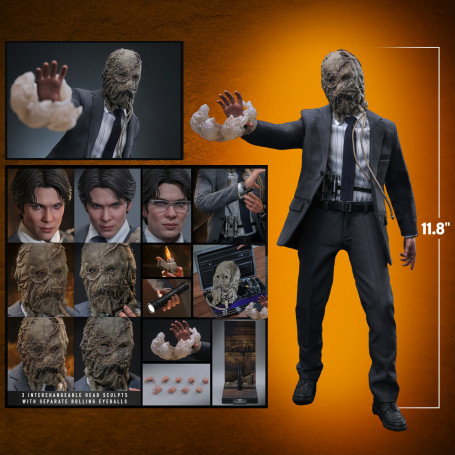 Hot toys Batman Begins - Espantapájaros 2.0 MMS 1/6