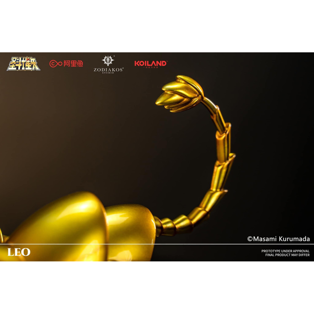 Zodiakos Studio - Tela Leo - Tótem León 1/6 - Saint Seiya - Estatua Caballeros del Zodiaco