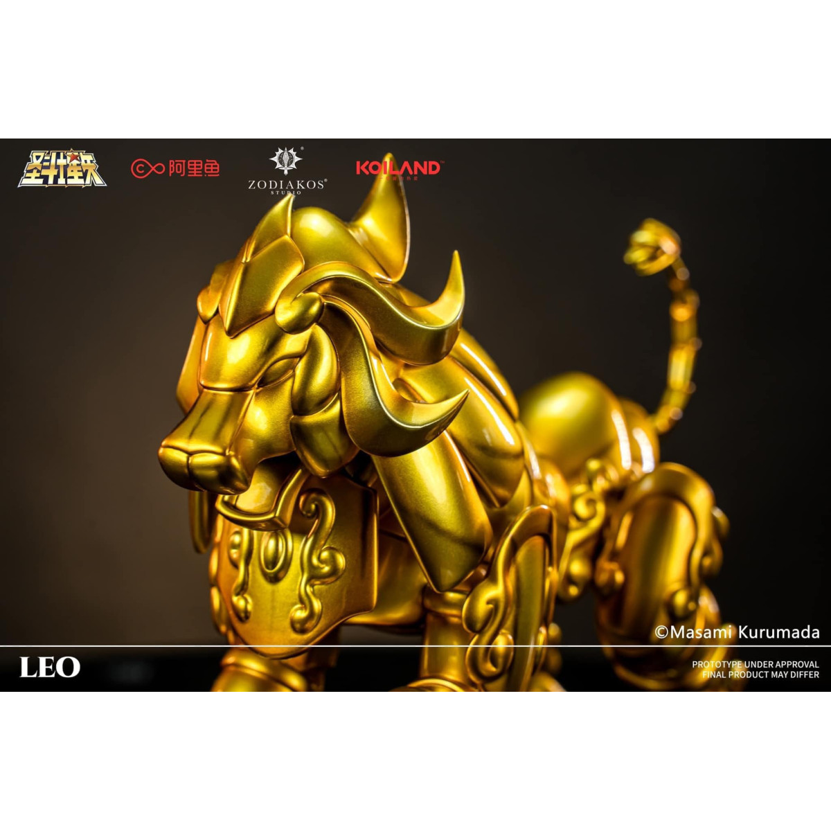 Zodiakos Studio - Tela Leo - Tótem León 1/6 - Saint Seiya - Estatua Caballeros del Zodiaco