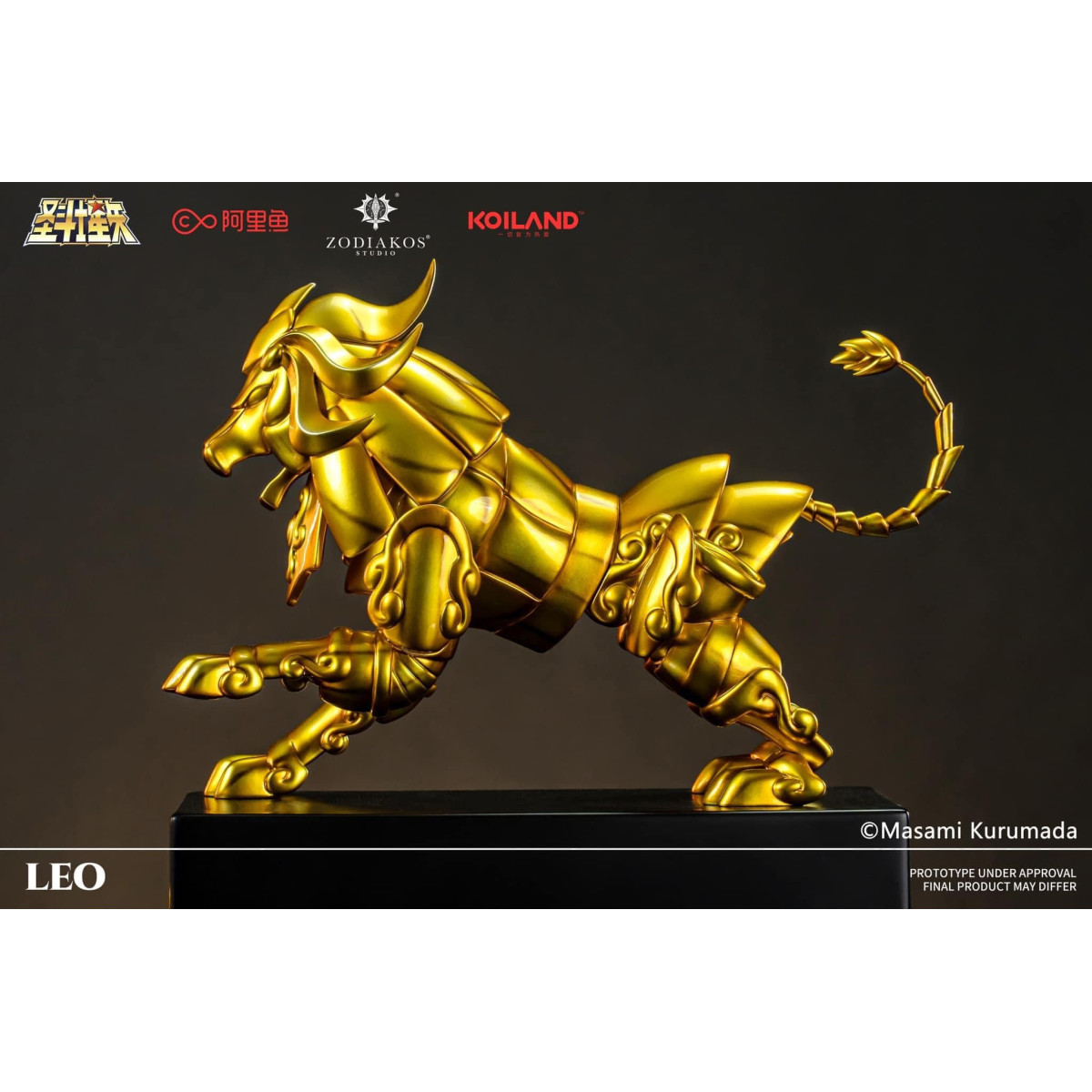 Zodiakos Studio - Tela Leo - Tótem León 1/6 - Saint Seiya - Estatua Caballeros del Zodiaco