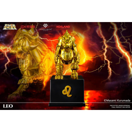 Zodiakos Studio - Tela Leo - Tótem León 1/6 - Saint Seiya - Estatua Caballeros del Zodiaco
