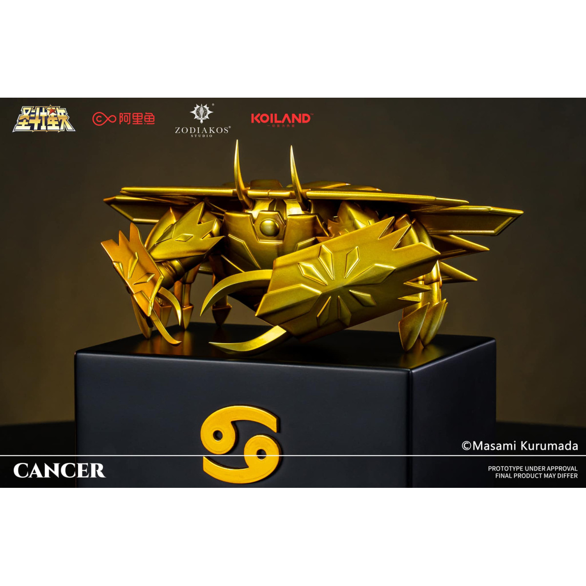 Zodiakos Studio - Tela de Cáncer - Tótem de Cáncer 1/6 - Saint Seiya - Estatua de los Caballeros del Zodiaco
