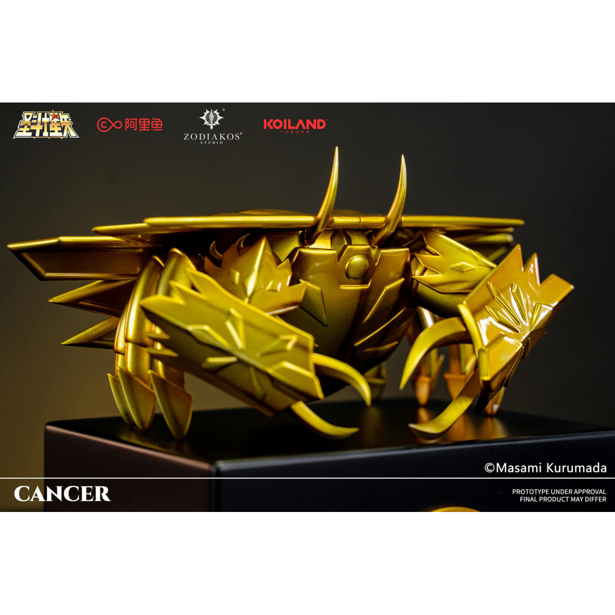 Zodiakos Studio - Tela de Cáncer - Tótem de Cáncer 1/6 - Saint Seiya - Estatua de los Caballeros del Zodiaco
