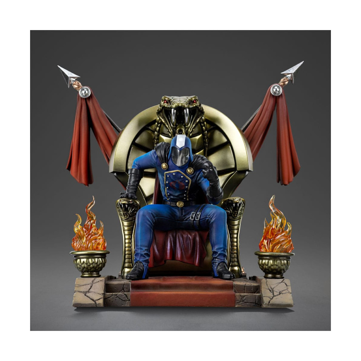Iron Studios G.I.Joe - Comandante Cobra BDS Art Escala 1/10