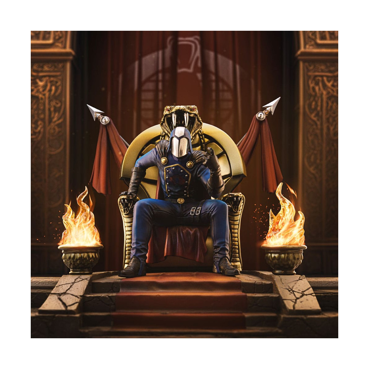 Iron Studios G.I.Joe - Comandante Cobra BDS Art Escala 1/10