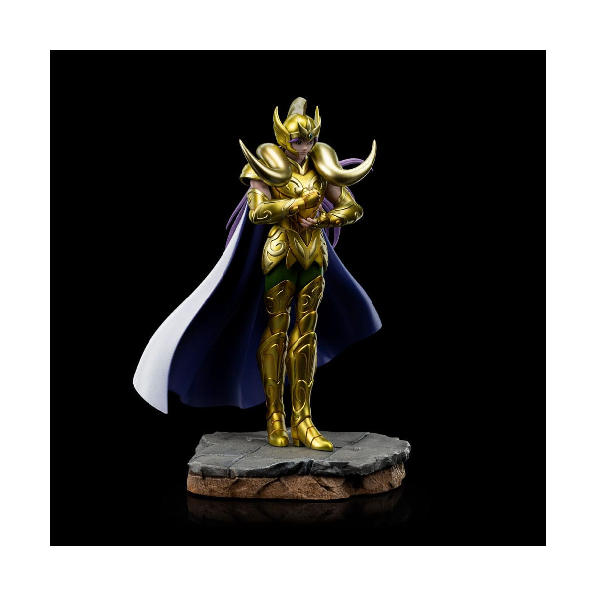 Iron Studios - Saint Seiya - Aries Mu BDS Art Escala 1/10 - Caballeros del Zodiaco