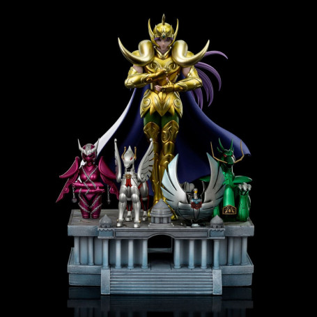 Iron Studios - Saint Seiya - Aries Mu Deluxe Art Escala 1/10 - Caballeros del Zodiaco