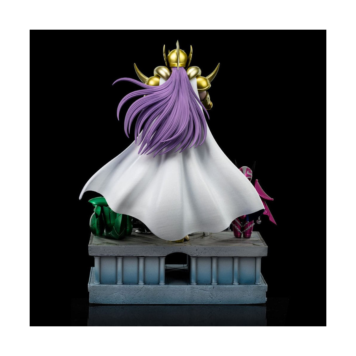 Iron Studios - Saint Seiya - Aries Mu Deluxe Art Escala 1/10 - Caballeros del Zodiaco