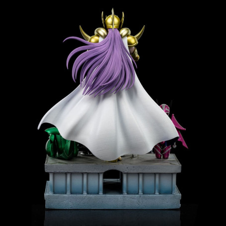 Iron Studios - Saint Seiya - Aries Mu Deluxe Art Escala 1/10 - Caballeros del Zodiaco