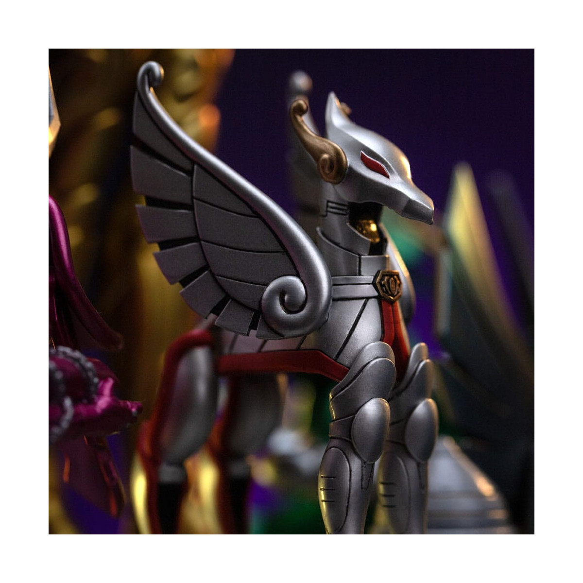 Iron Studios - Saint Seiya - Aries Mu Deluxe Art Escala 1/10 - Caballeros del Zodiaco