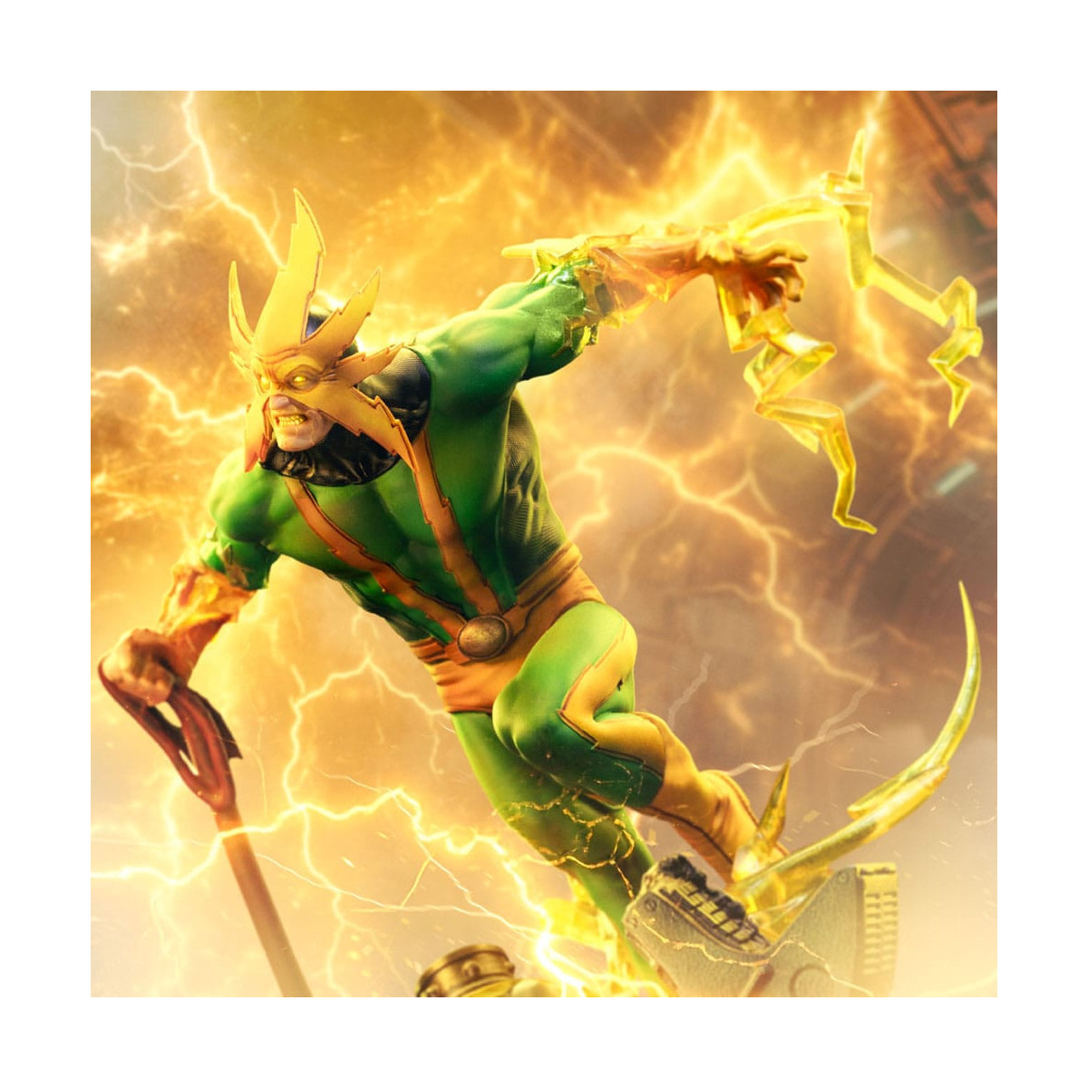 Iron Studios Marvel Comics - Spider-Man Vs Villains - Electro BDS Art Scale