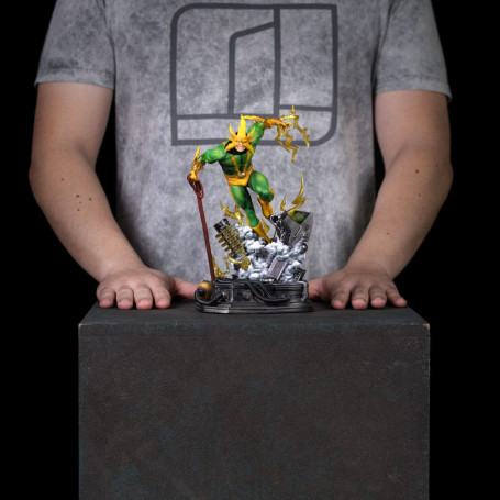 Iron Studios Marvel Comics - Spider-Man Vs Villains - Electro BDS Art Scale