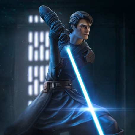 Iron Studios Star Wars Clone Wars - Anakin Skywalker Arte Escala 1/10