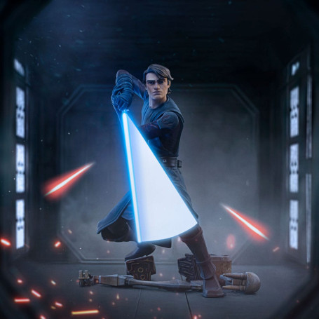 Iron Studios Star Wars Clone Wars - Anakin Skywalker Arte Escala 1/10