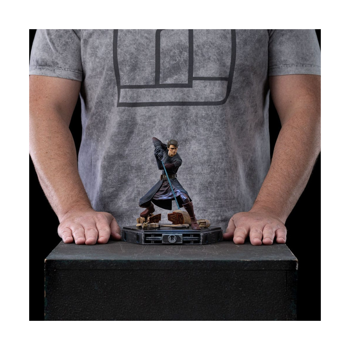 Iron Studios Star Wars Clone Wars - Anakin Skywalker Arte Escala 1/10