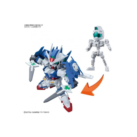 Bandai - Gunpla - Silueta SD Gundam Cross - GUNDAM 00 DIVER ACE