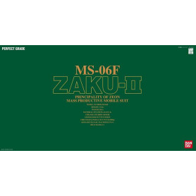 Bandai - Gunpla - 1/60 PG - MS-06F ZAKU II - Mobile Suit Gundam