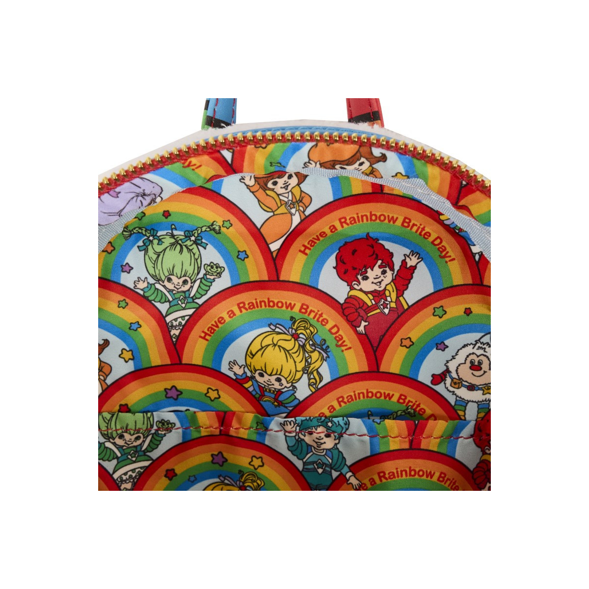 Mini Mochila Loungefly TWINK - Rainbow Brite - Blondine en Rainbow Land