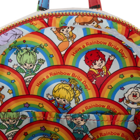 Mini Mochila Loungefly TWINK - Rainbow Brite - Blondine en Rainbow Land