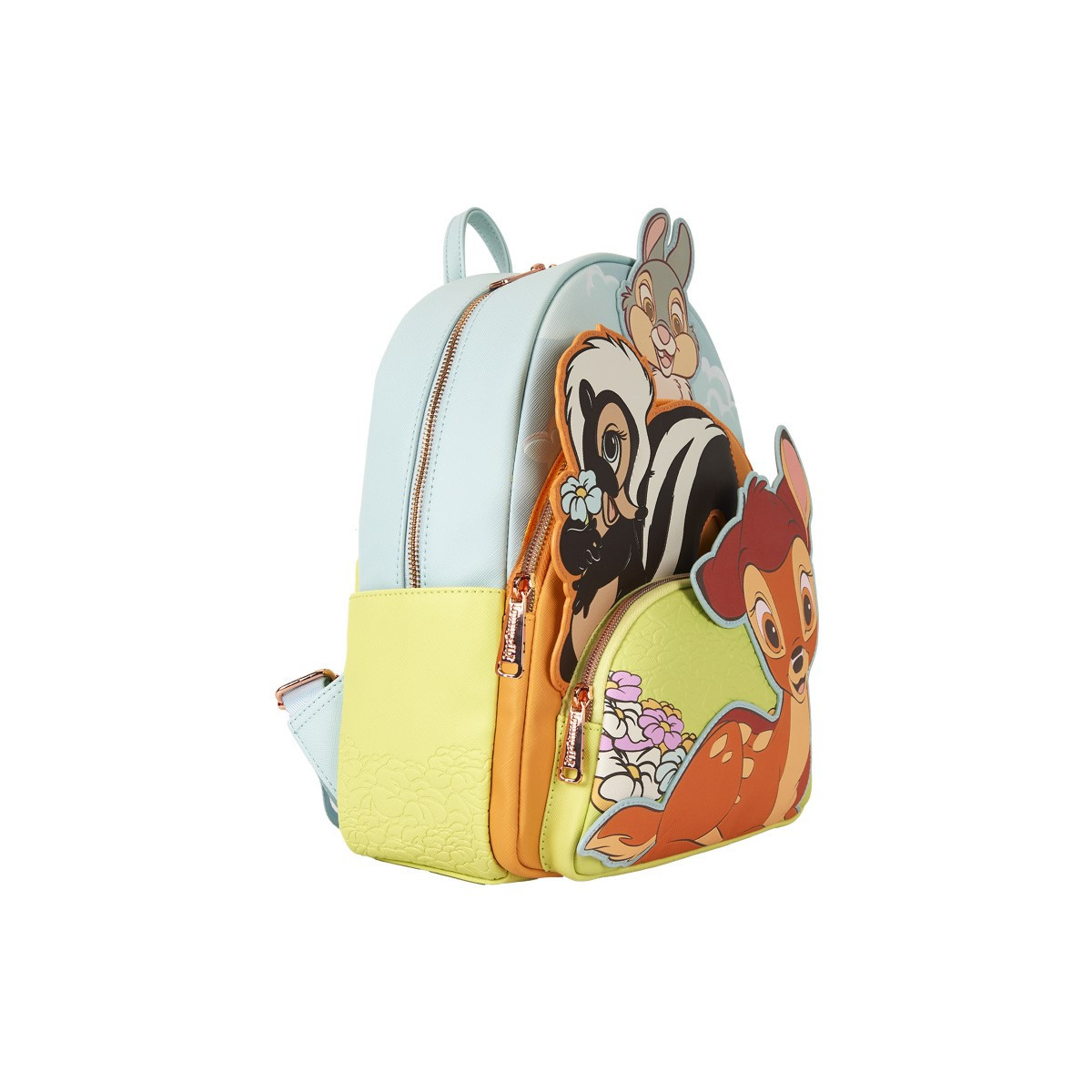 Disney Loungefly Mini Mochila Triple Bolsillo Bambi