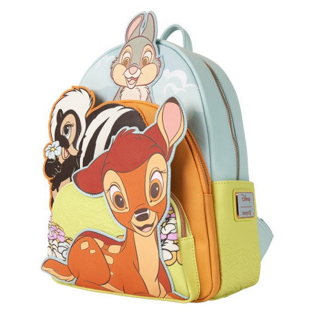 Disney Loungefly Mini Mochila Triple Bolsillo Bambi