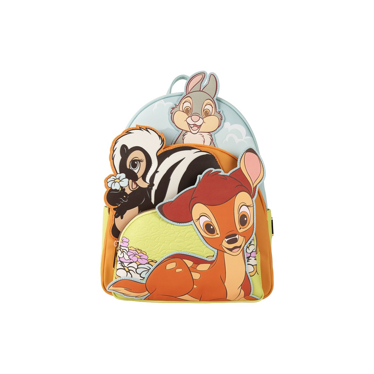 Disney Loungefly Mini Mochila Triple Bolsillo Bambi