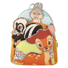 Disney Loungefly Mini Mochila Triple Bolsillo Bambi