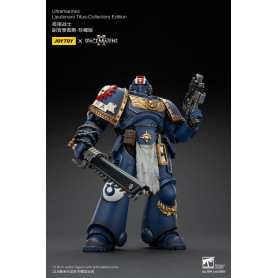 JoyToy - Marines Espaciales II - Ultramarines Teniente Titus Edición Coleccionista 1/18 - Warhammer 40000