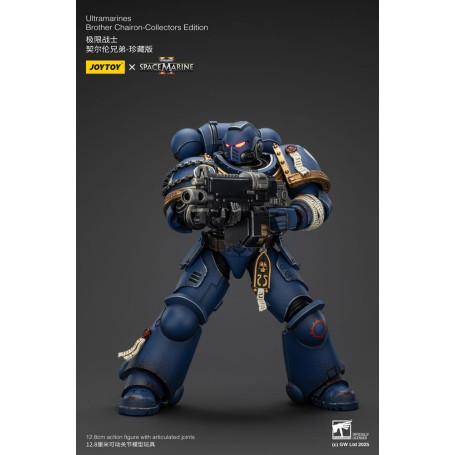 JoyToy - Marines Espaciales II - Ultramarines Hermano Chairon Edición Coleccionista 1/18 - Warhammer 40000