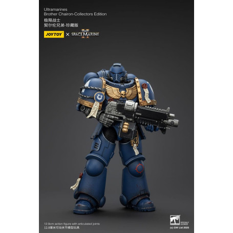 JoyToy - Marines Espaciales II - Ultramarines Hermano Chairon Edición Coleccionista 1/18 - Warhammer 40000
