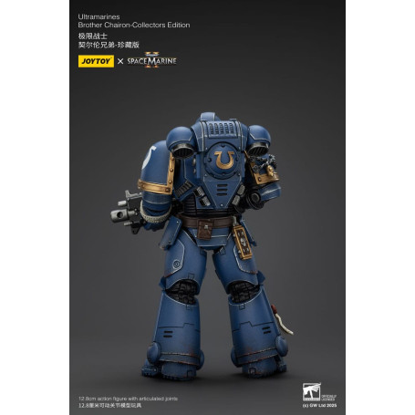 JoyToy - Marines Espaciales II - Ultramarines Hermano Chairon Edición Coleccionista 1/18 - Warhammer 40000