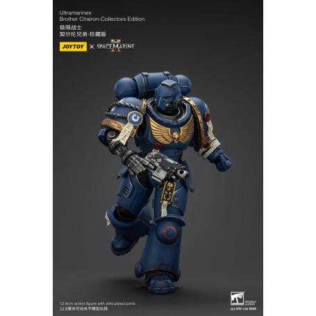 JoyToy - Marines Espaciales II - Ultramarines Hermano Chairon Edición Coleccionista 1/18 - Warhammer 40000