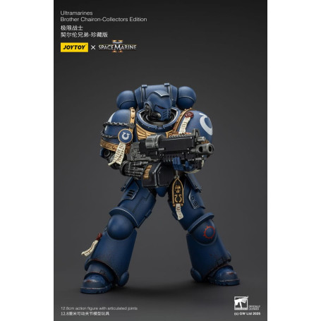 JoyToy - Marines Espaciales II - Ultramarines Hermano Chairon Edición Coleccionista 1/18 - Warhammer 40000