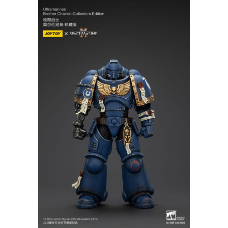 JoyToy - Marines Espaciales II - Ultramarines Hermano Chairon Edición Coleccionista 1/18 - Warhammer 40000